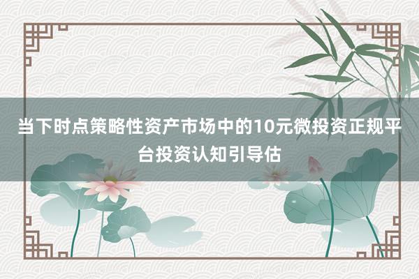 当下时点策略性资产市场中的10元微投资正规平台投资认知引导估