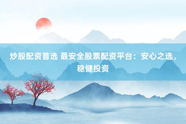 炒股配资首选 最安全股票配资平台：安心之选，稳健投资
